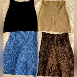 BCBG Textured Power Skirts (Multiple Colors) EXCELLENT condition! SM
